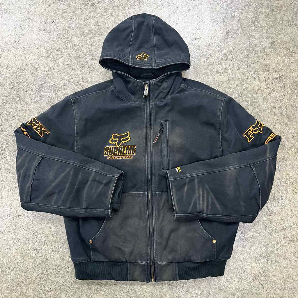 Supreme Jacket "FOX RACING" Black New Size M