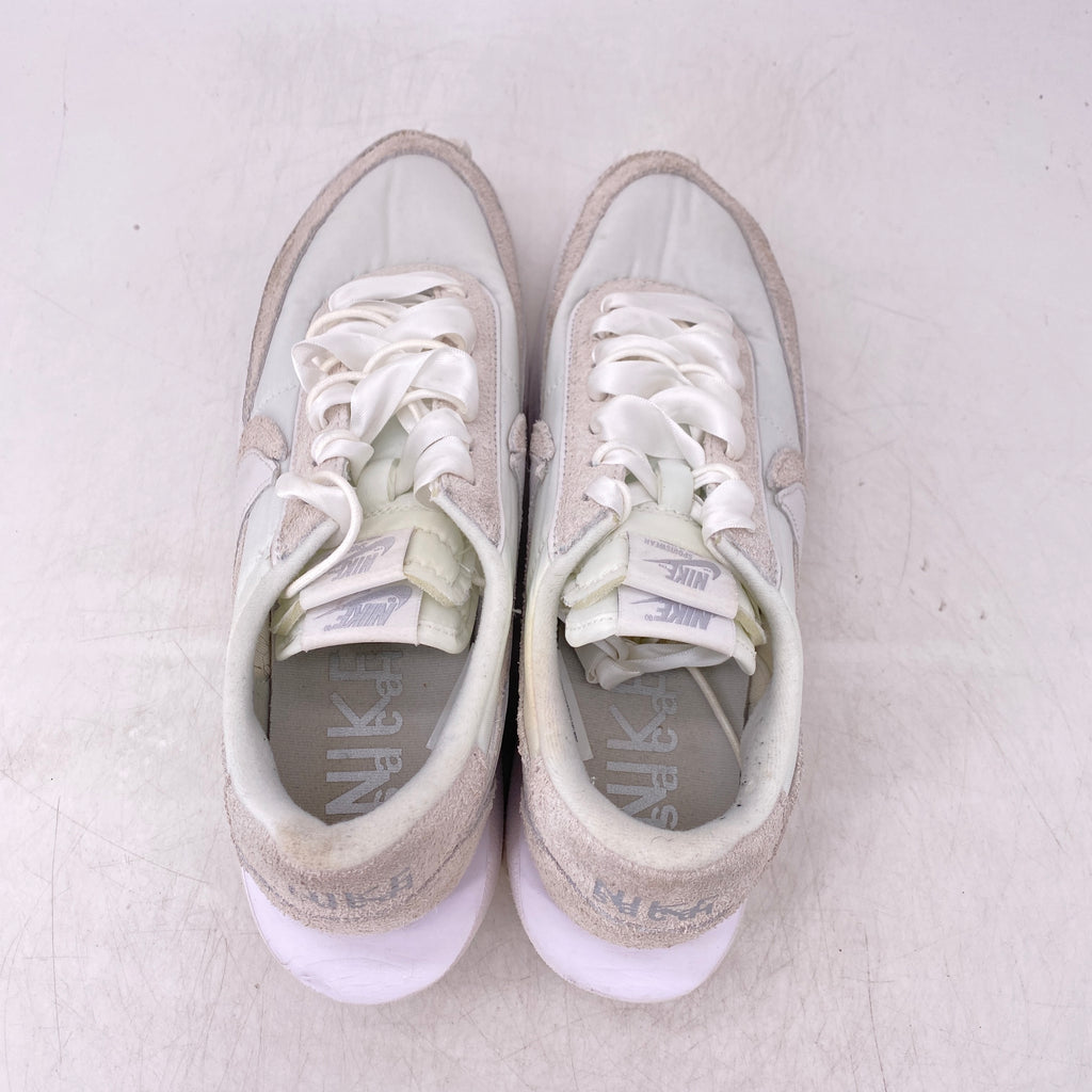 Nike LD WAFFLE / Sacai "White Nylon" 2020 Used Size 8.5