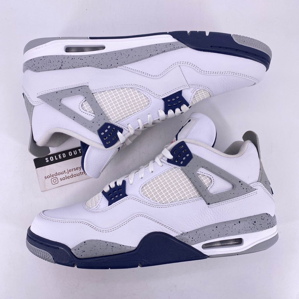 Air Jordan 4 Retro "Midnight Navy" 2022 Used Size 14