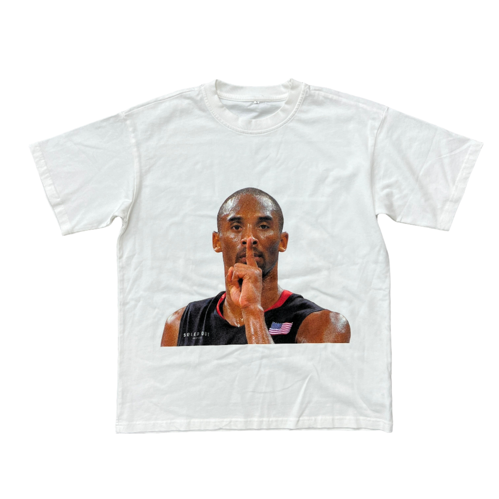 Soled Out T-Shirt "KOBE" White Size XL