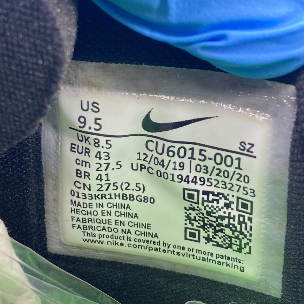 Nike Air Rubber Dunk / OW "Green Strike" 2020 New Size 9.5