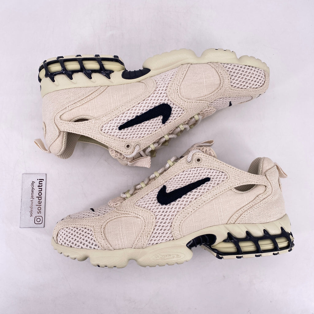 Nike Air Zoom Spiridon "Stussy Fossil" 2020 New Size 10