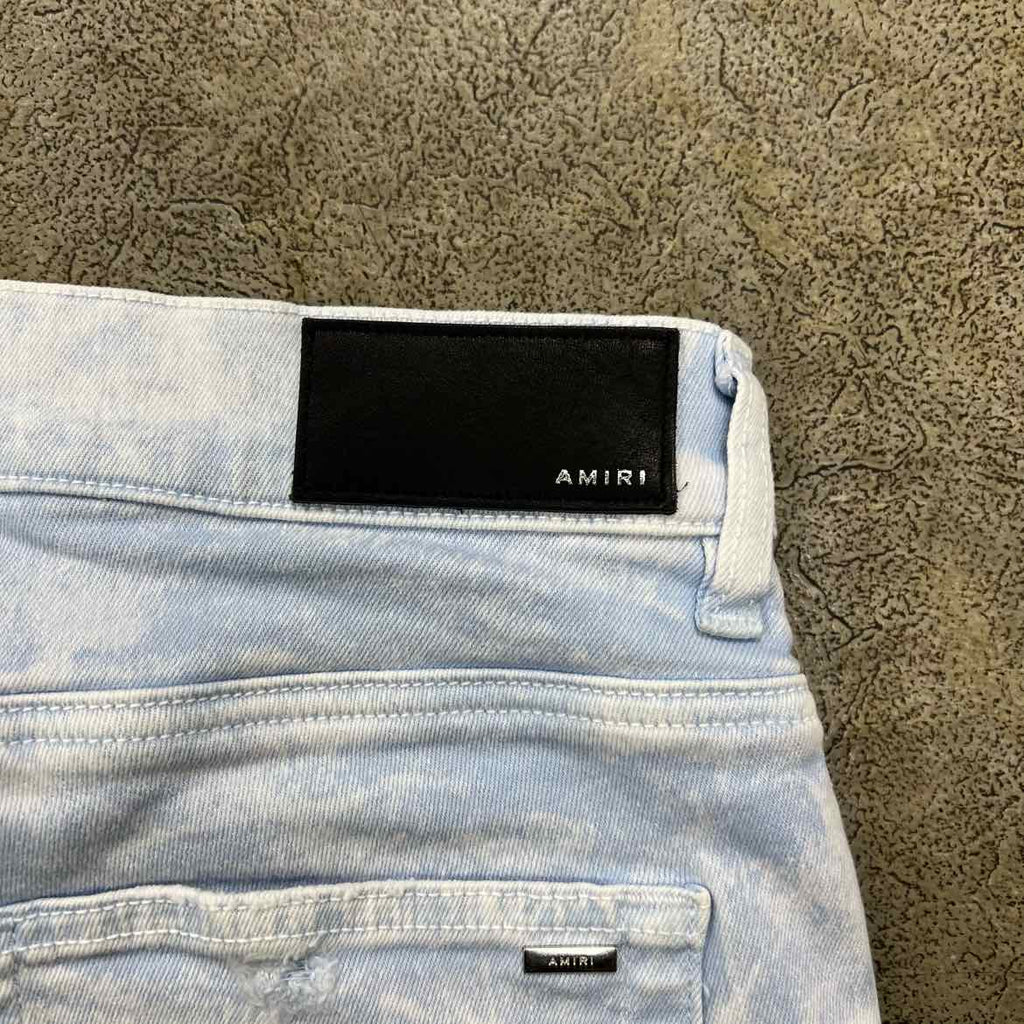 Amiri Jeans "MX1" Baby Blue New Size 32