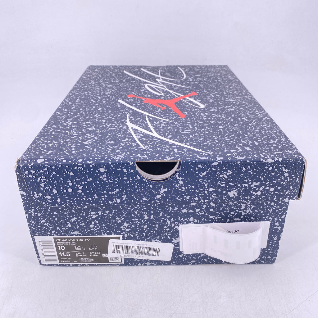 Air Jordan 4 Retro "Midnight Navy" 2022 Used Size 10