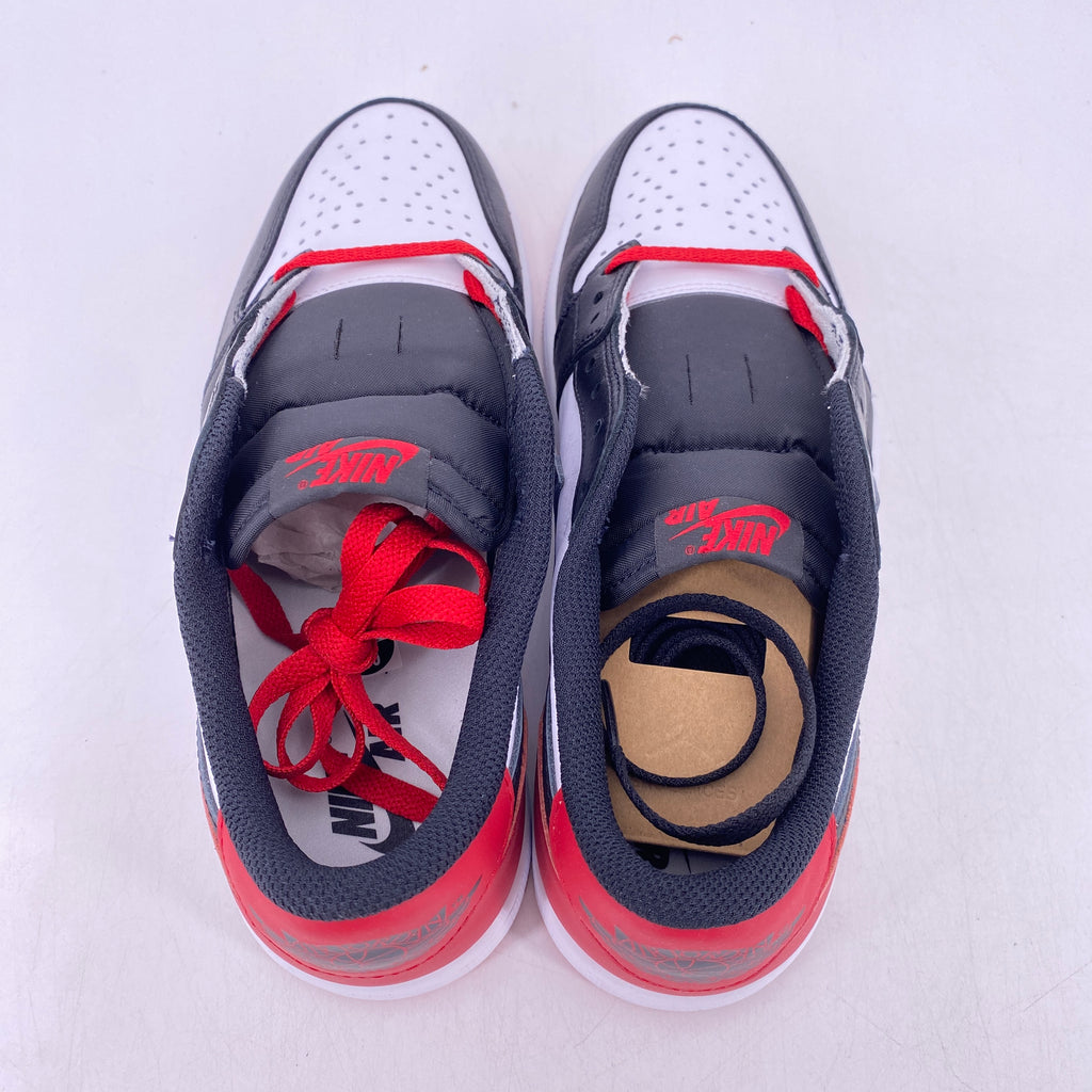 Air Jordan 1 Retro Low "Black Toe" 2023 New Size 8.5