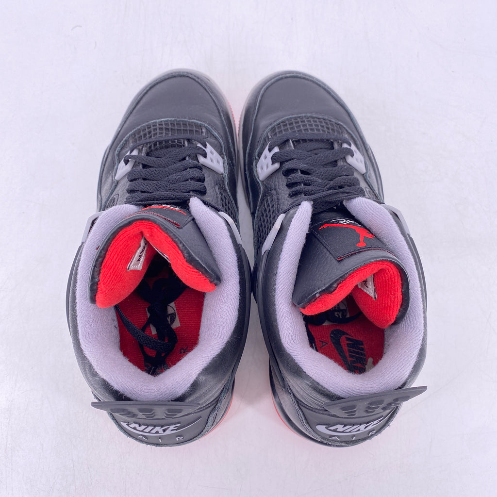 Air Jordan (GS) 4 Retro "Bred Reimagined" 2024 Used Size 6.5Y
