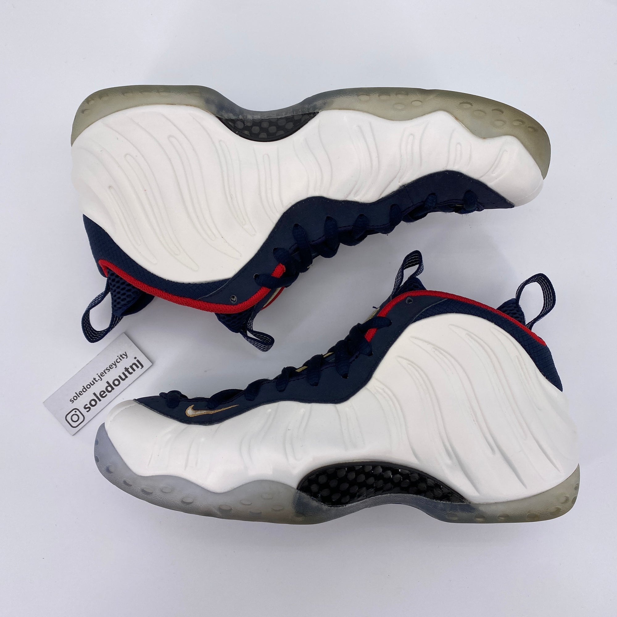 Nike Air Foamposite One &quot;Olympic&quot; 2016 Used Size 8.5