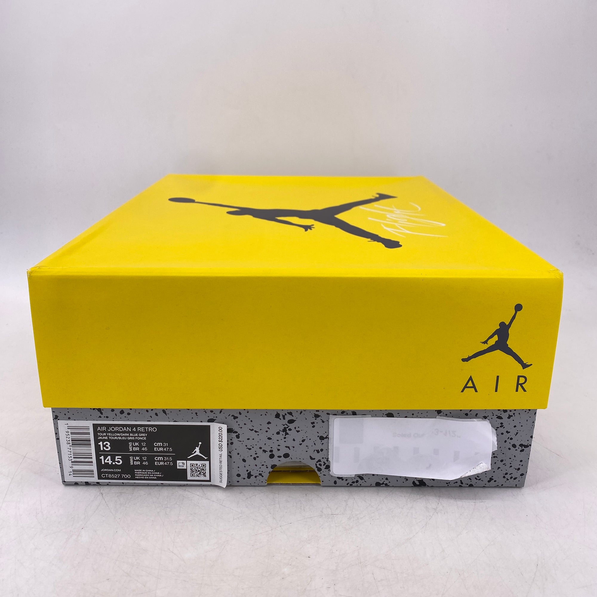 Air Jordan 4 Retro &quot;Lightning&quot; 2021 New Size 13