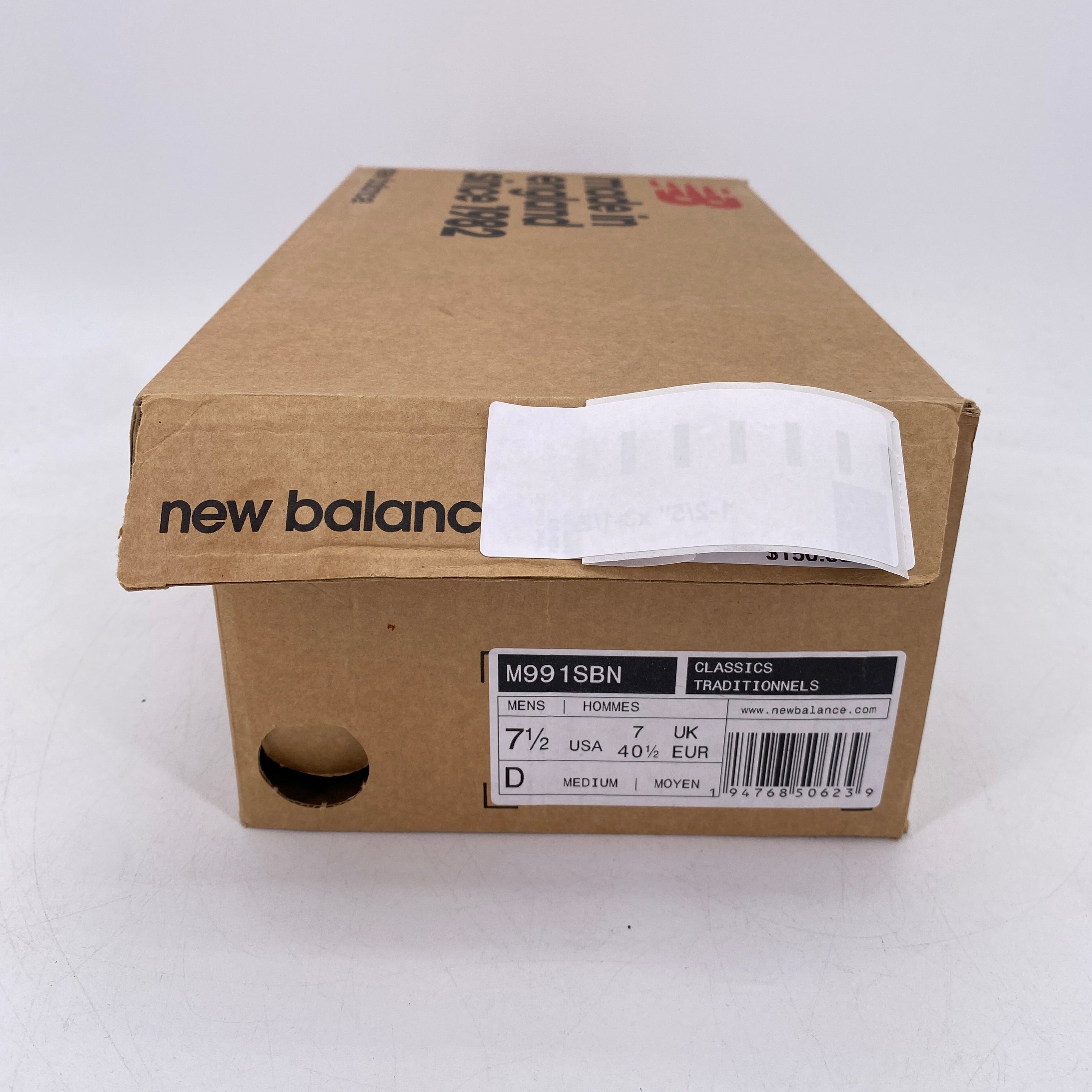 New Balance 991 &quot;Cappuccino&quot; 2021 Used Size 7.5