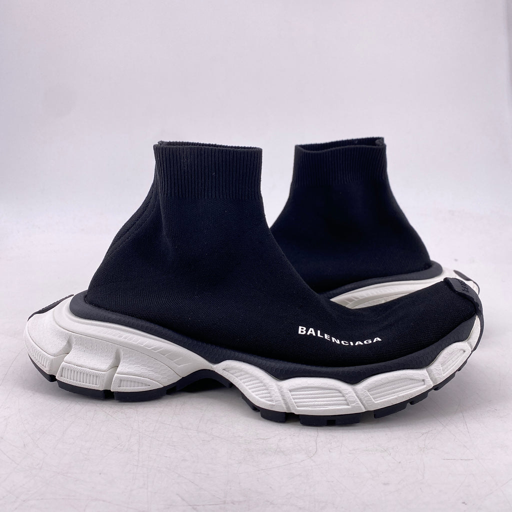 Balenciaga (W) 3XL Sock "Black White"  New Size 37W