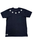 Chrome Hearts T-Shirt "BLACK STARS" Black Used Size L