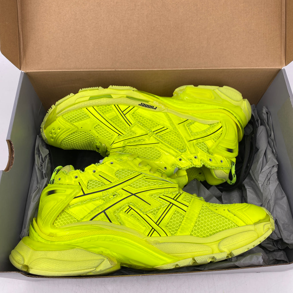Balenciaga Runner "Fluorescent Yellow" 2023 New Size 45