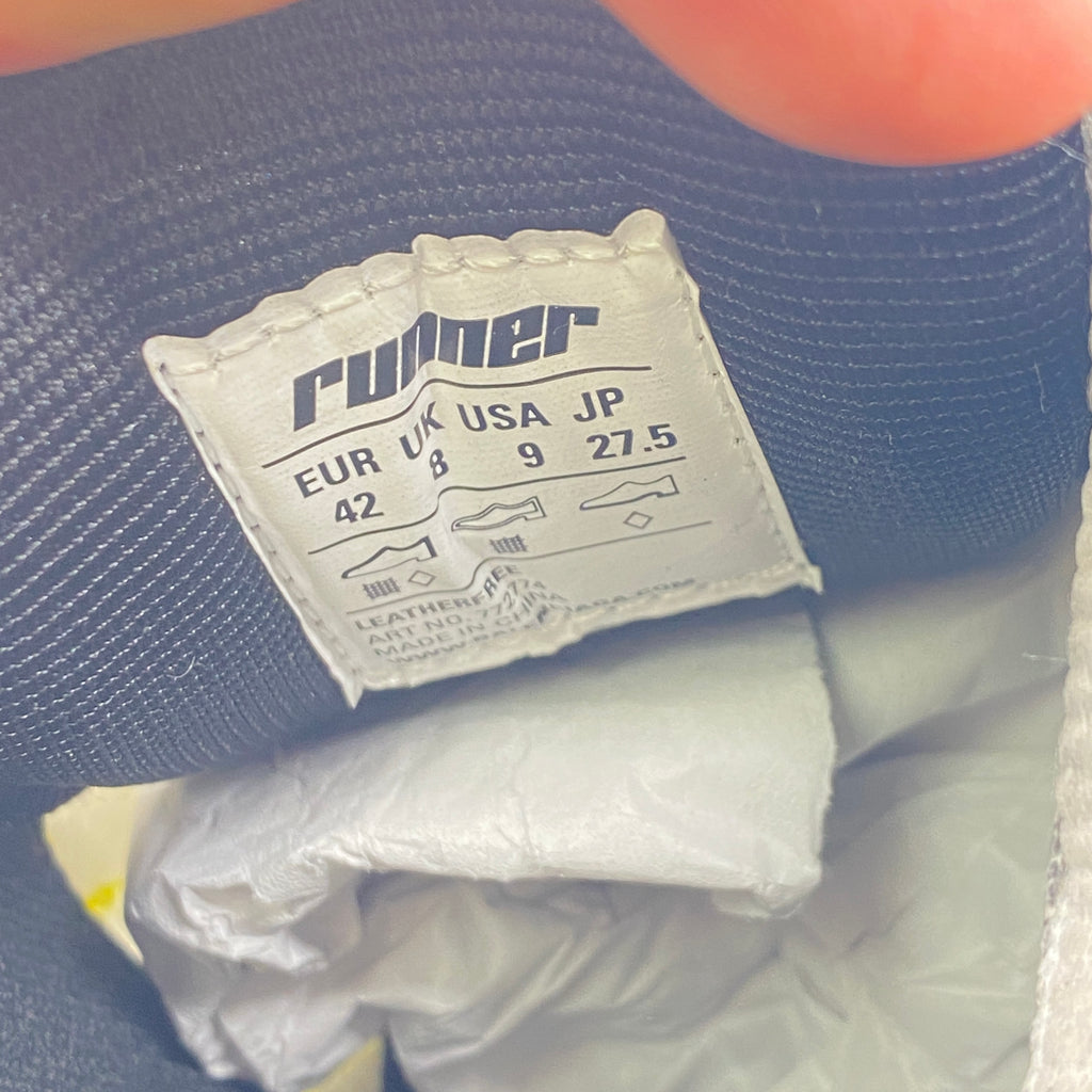 Balenciaga Runner "White Yellow Blue"  New Size 42