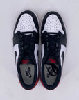 Air Jordan 1 Retro Low OG EX "Black Toe" 2023 Used Size 10.5