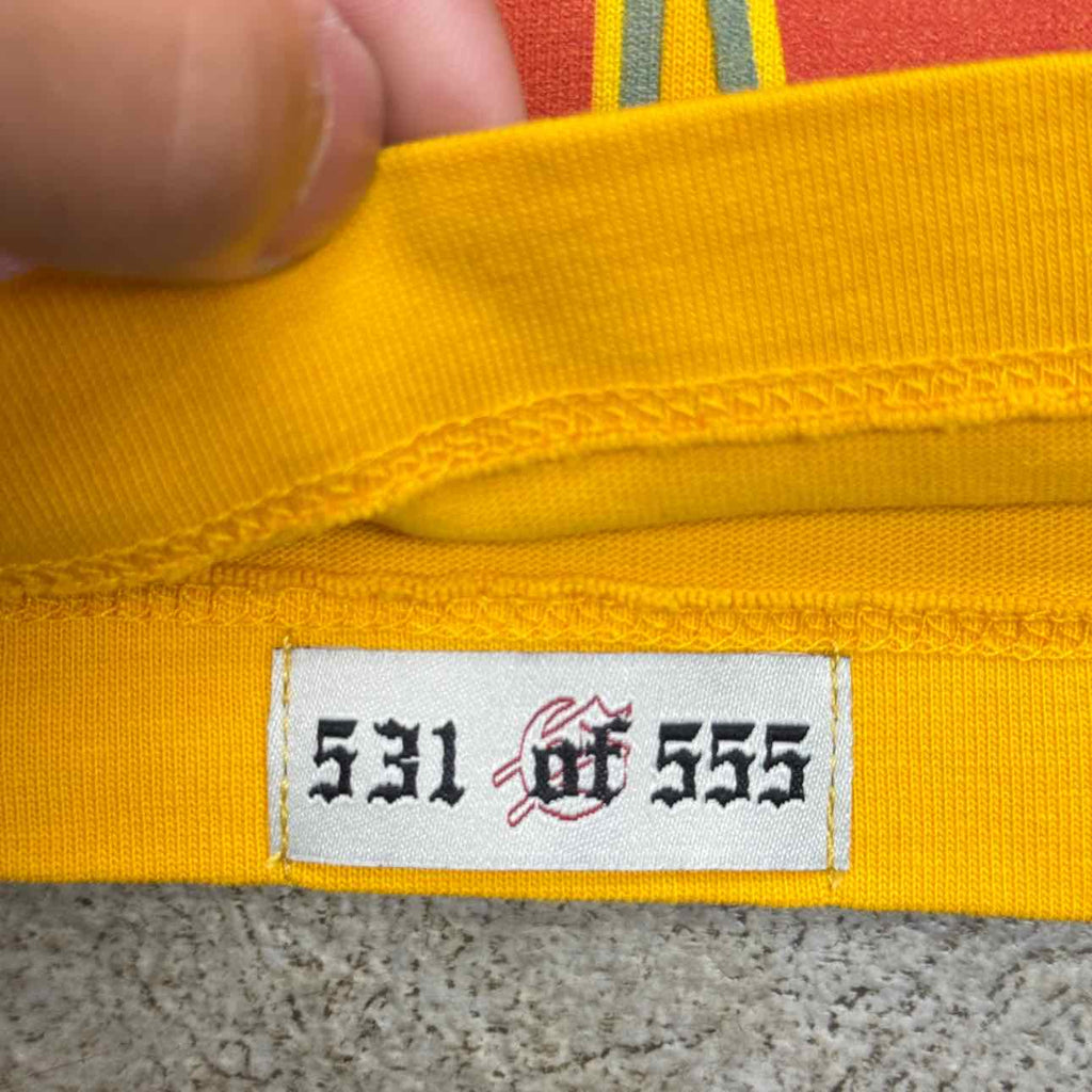 Godspeed T-Shirt "MIAMI SHARK" Yellow New Size L