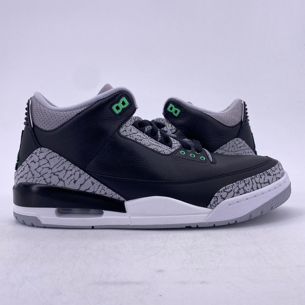 Air Jordan 3 Retro "Green Glow" 2024 New Size 12.5