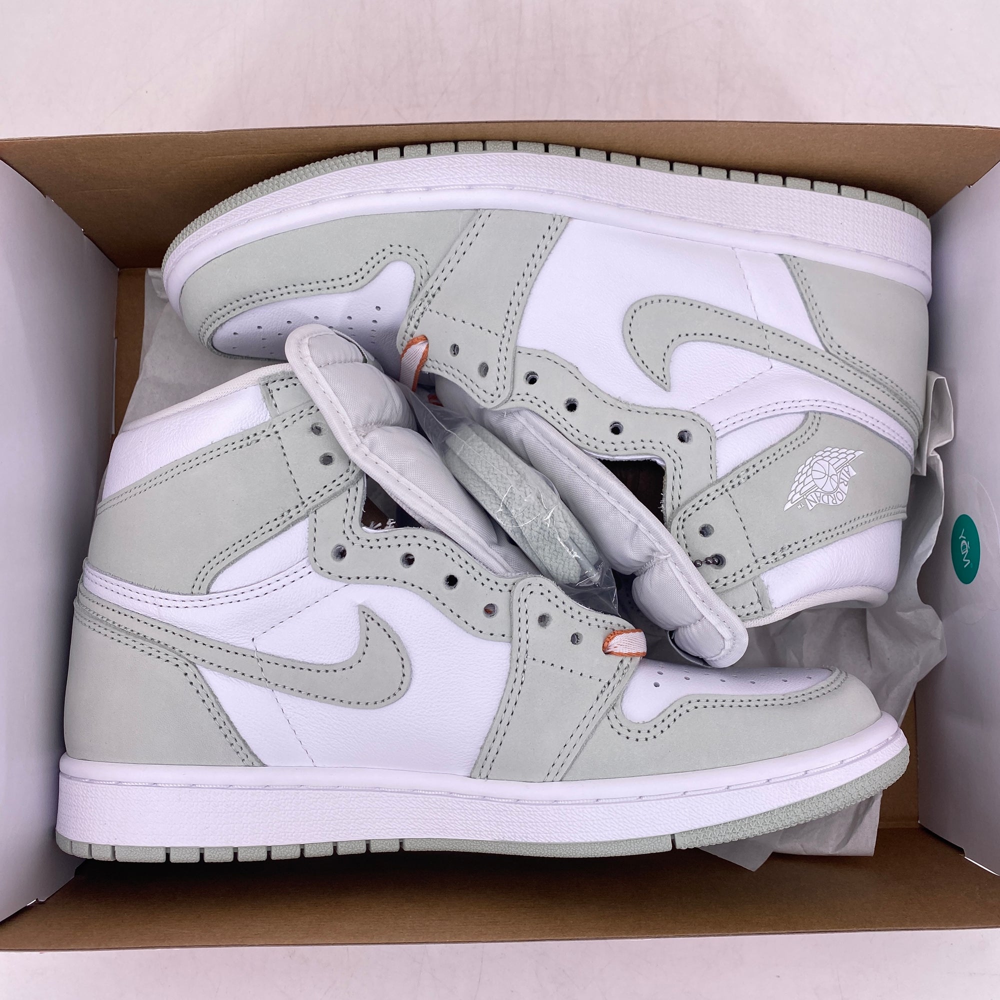 Air Jordan (W) 1 Retro High OG &quot;Seafoam&quot; 2021 New Size 8W