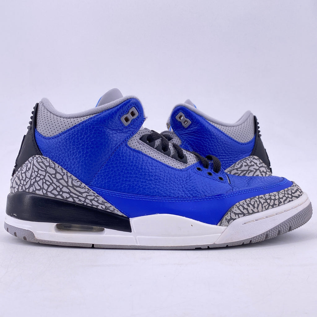 Air Jordan 3 Retro "Varsity Royal" 2020 Used Size 10.5