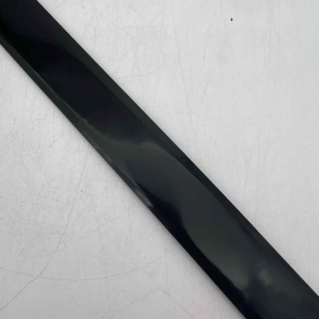 Saint Laurent Belt "ABRASIVATO OXFORD" New Black Size 70