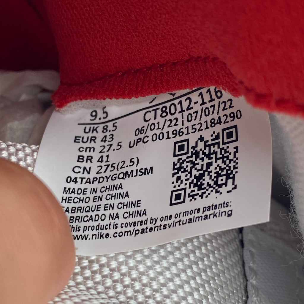 Air Jordan 11 Retro "Cherry" 2022 New Size 9.5