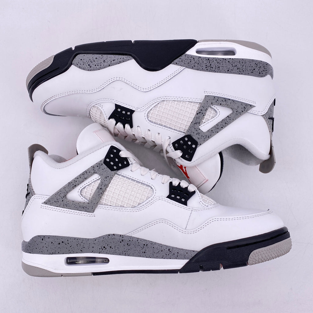 Air Jordan 4 Retro "White Cement" 2025 Used Size 9.5