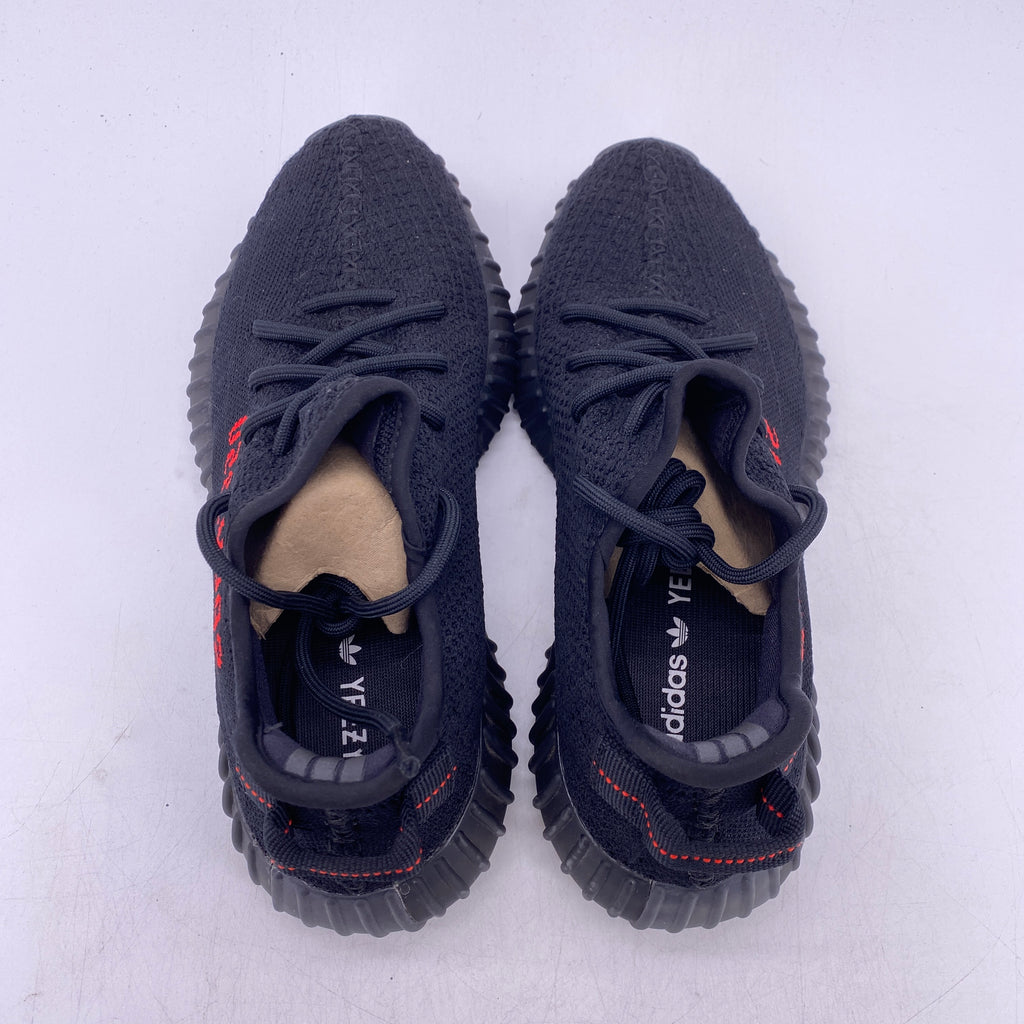 Yeezy 350 v2 "Black Red" 2017 Used Size 8