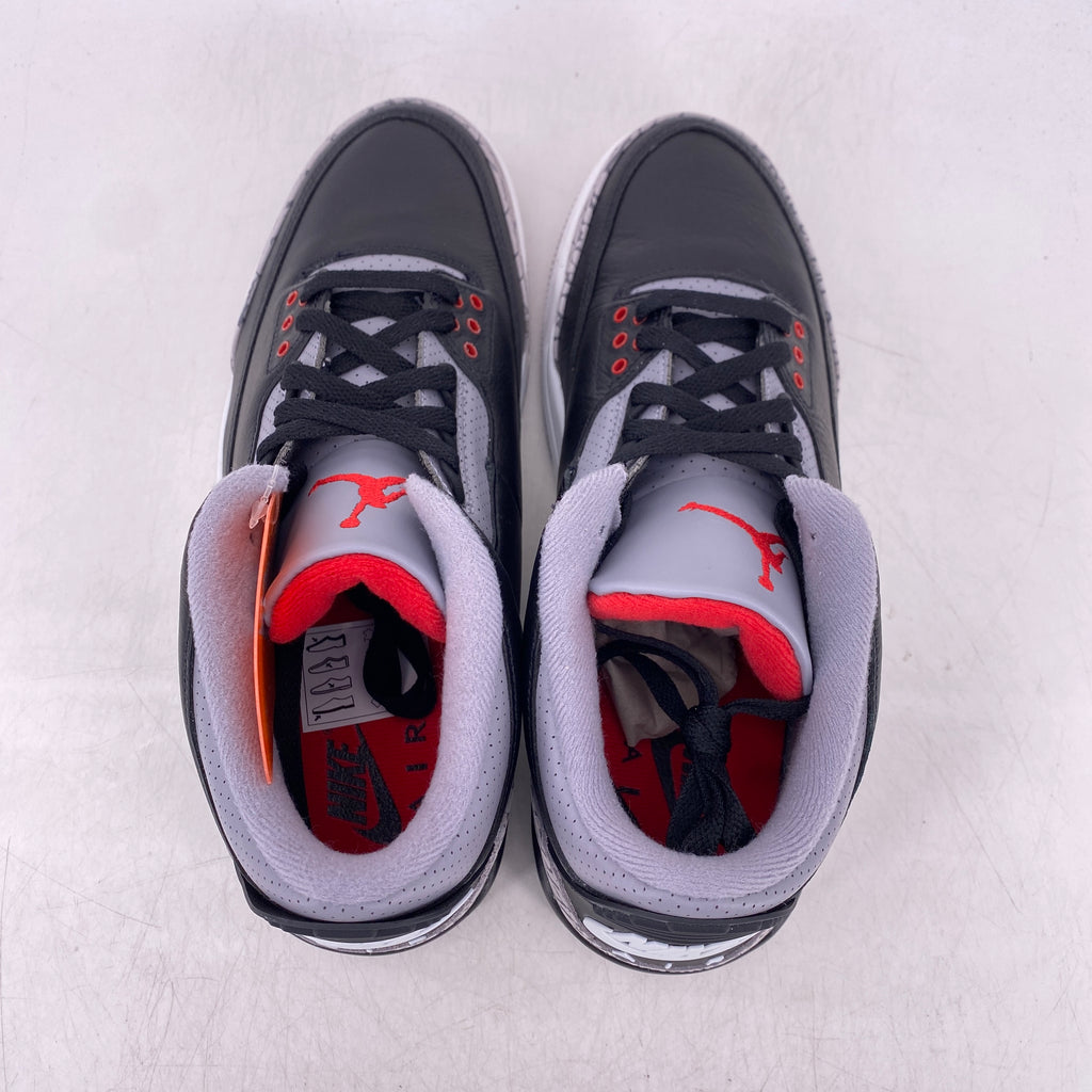 Air Jordan 3 Retro "Black Cement" 2024 New Size 10