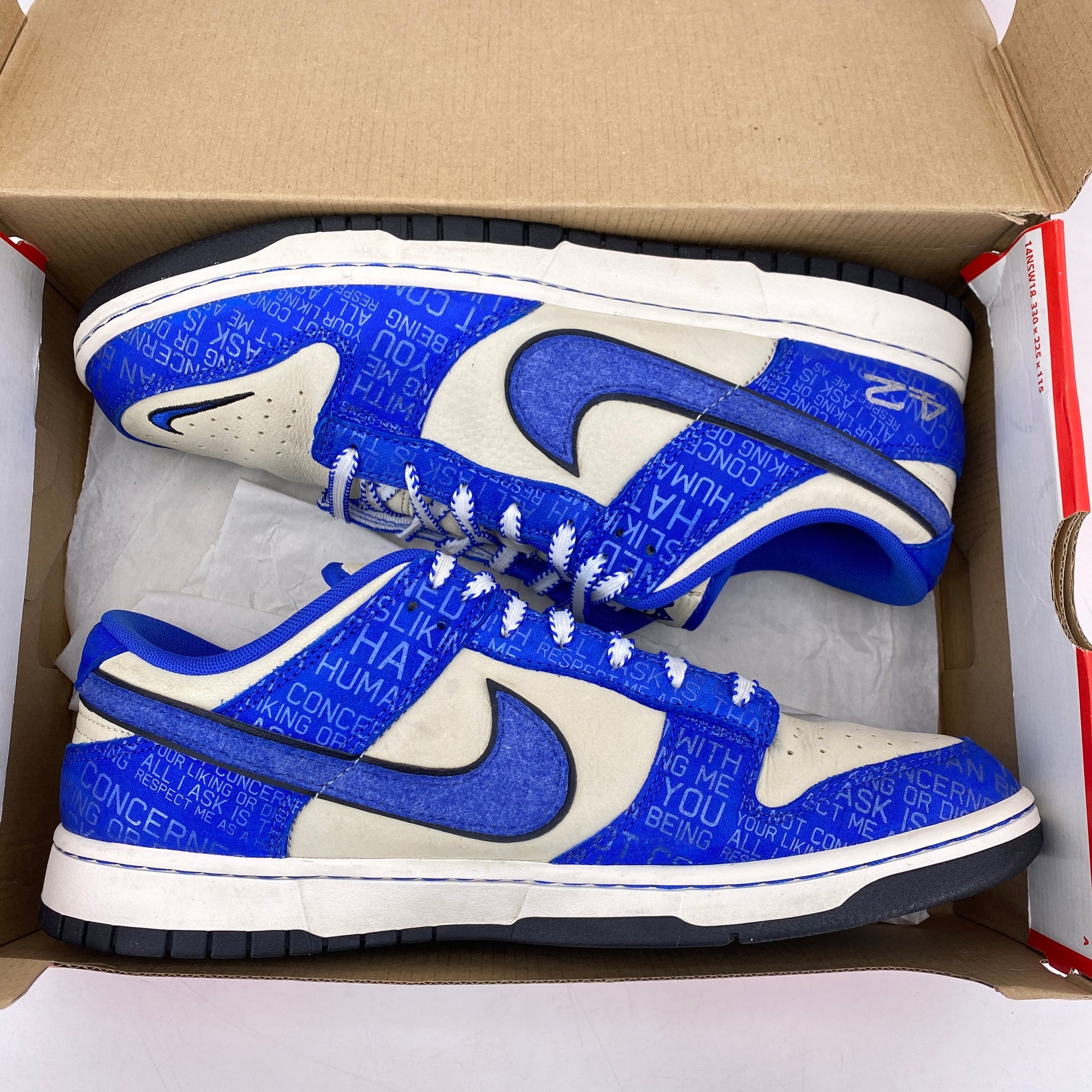 Nike Dunk Low &quot;Jackie Robinson&quot; 2022 Used Size 12