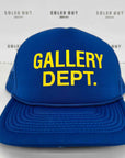 Gallery DEPT. Trucker Hat "YELLOW" New Blue Size OS