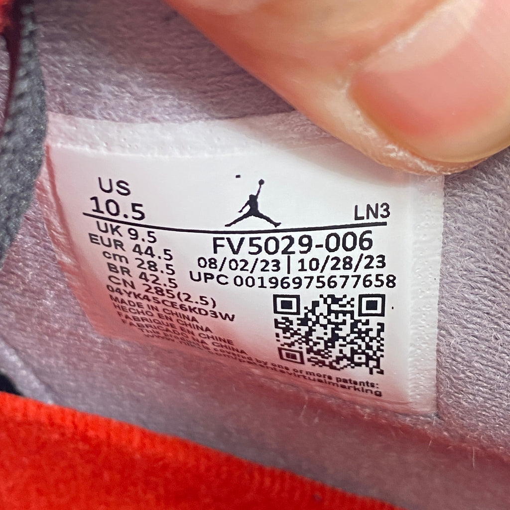 Air Jordan 4 Retro "Bred Reimagined" 2024 New Size 10.5