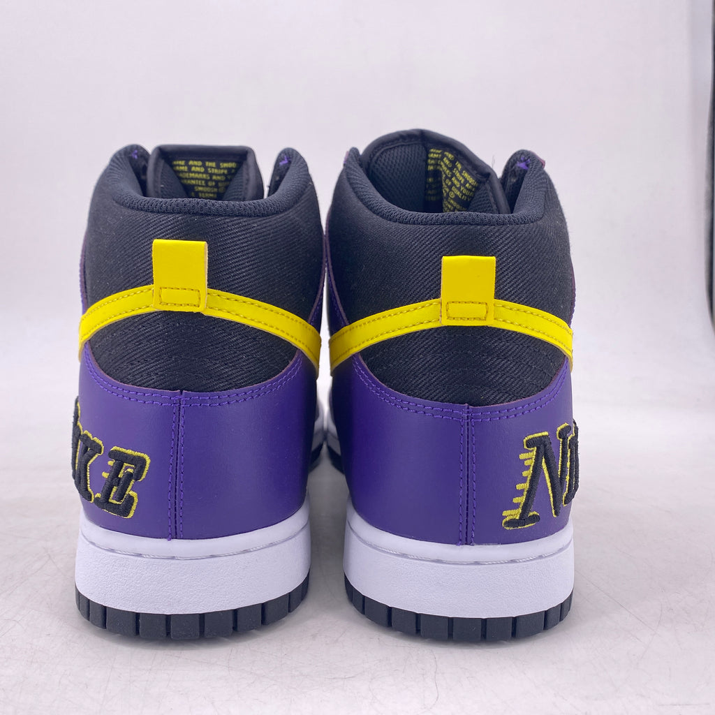 Nike Dunk High PRM "Lakers" 2021 New Size 13