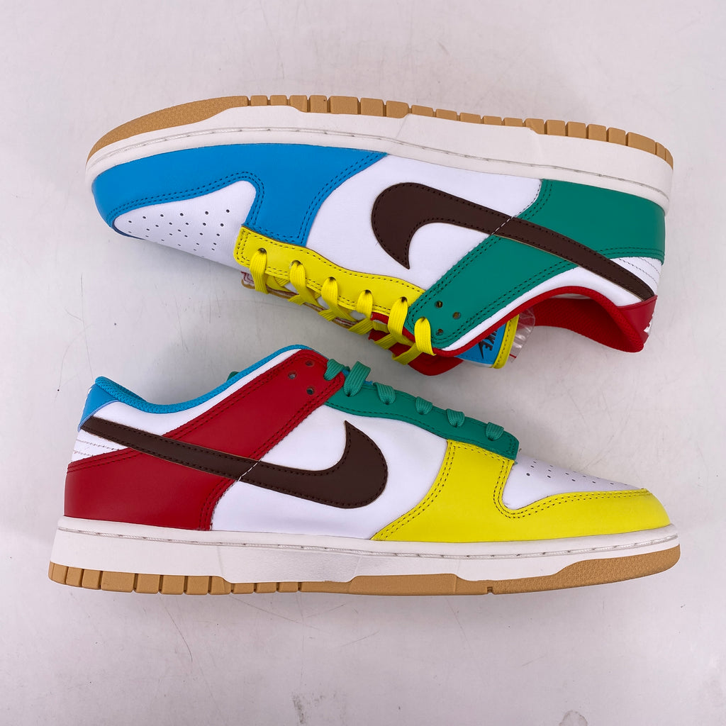Nike Dunk Low SE "Free 99 White" 2021 New Size 10.5