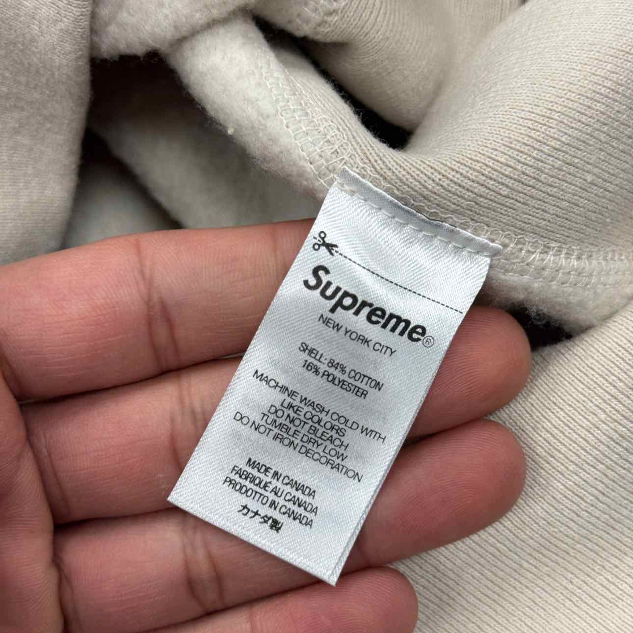 Supreme Hoodie &quot;BOX LOGO&quot; Stone New Size S