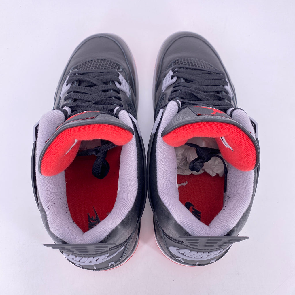 Air Jordan 4 Retro "Bred Reimagined" 2024 Used Size 13