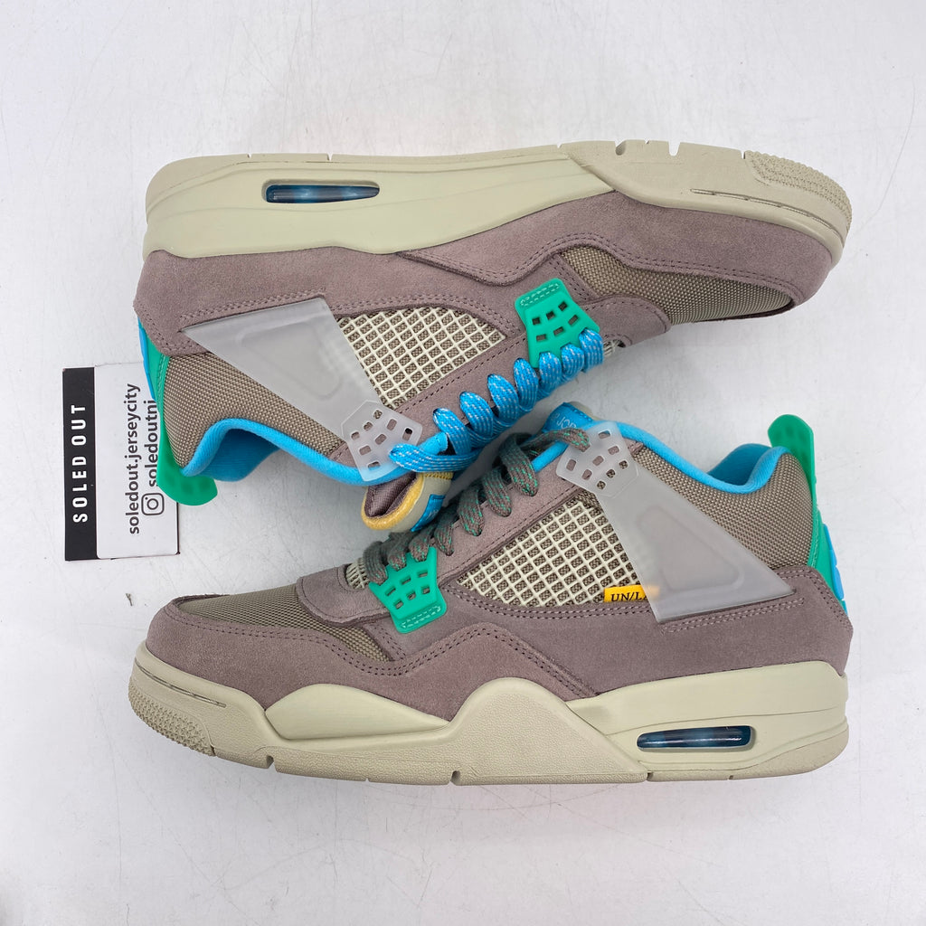 Air Jordan 4 Retro "Union Taupe Haze" 2021 New Size 9