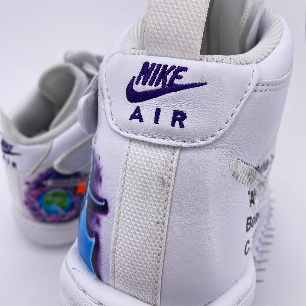 Nike Air Force 1 Mid / OW "Graffiti" 2023 New Size 12