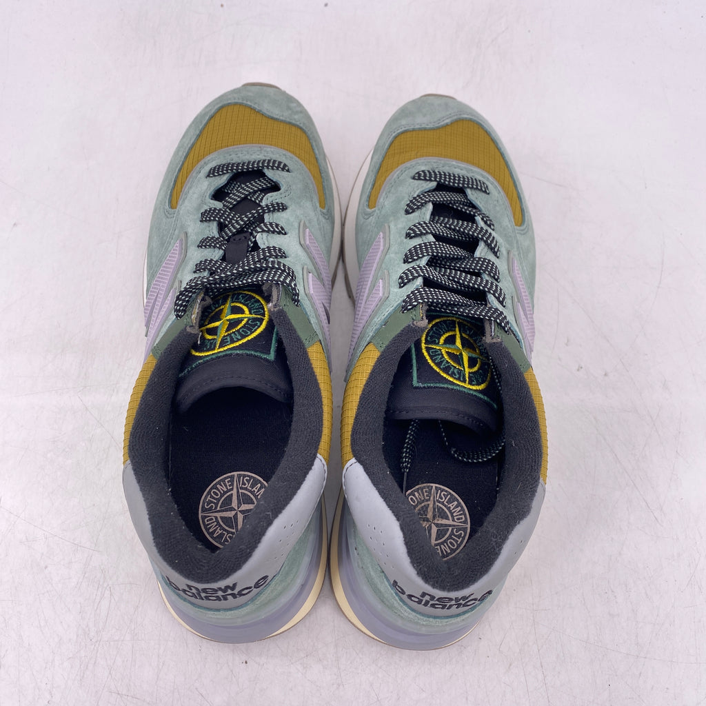 New Balance 574 "Stone Island Light Green" 2024 Used Size 8.5