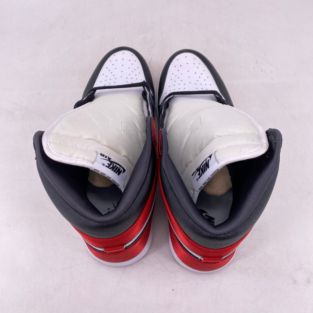 Air Jordan (W) 1 Retro High OG "Satin Black Toe" 2019 New Size 12W