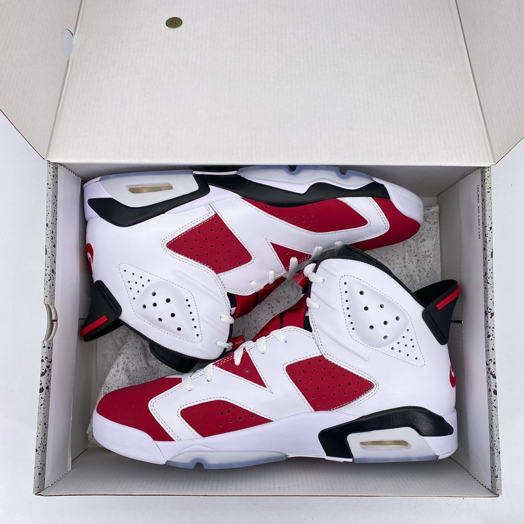 Air Jordan 6 Retro "Carmine" 2021 New Size 13