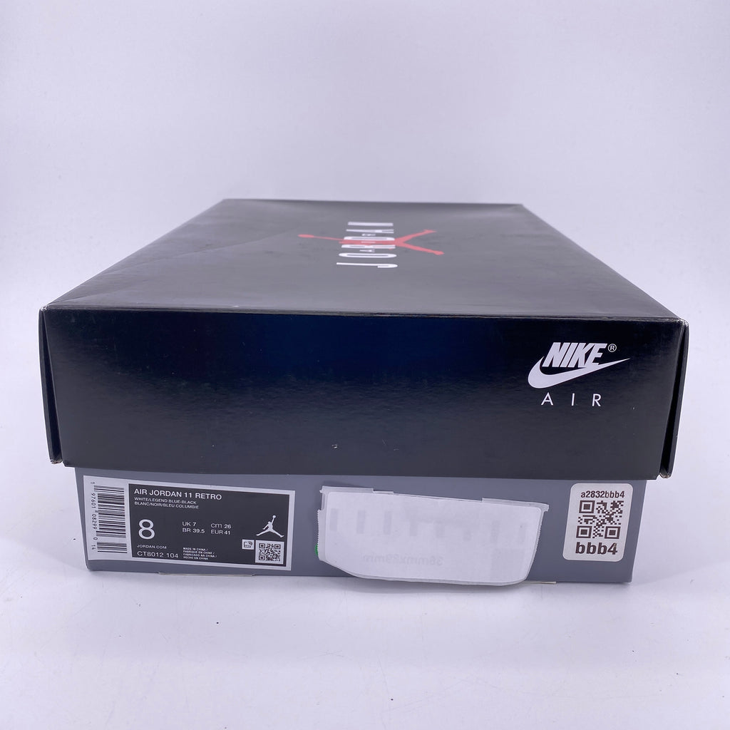 Air Jordan 11 Retro "Legend Blue" 2024 New Size 8