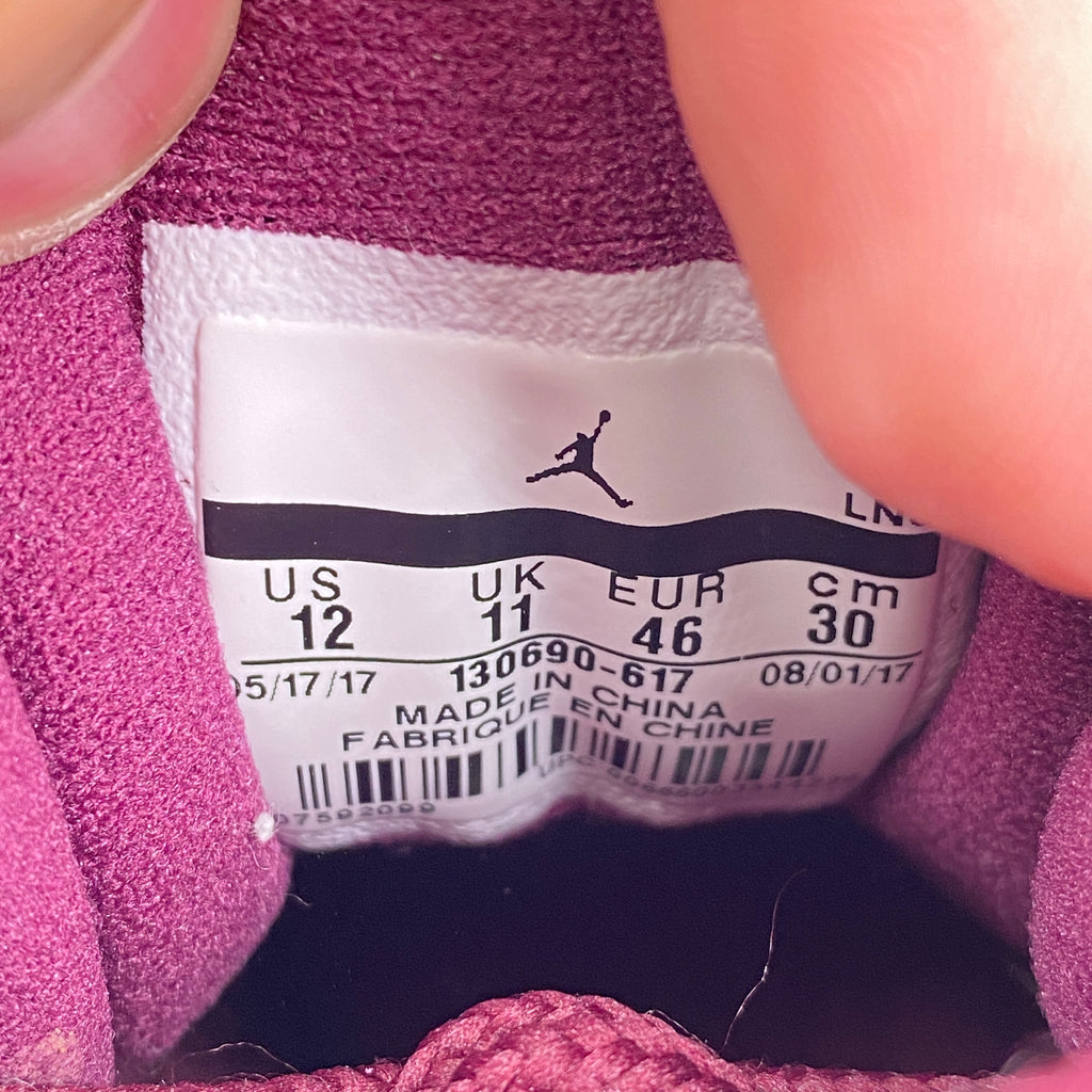 Air Jordan 12 Retro "Bordeaux" 2017 Used Size 12
