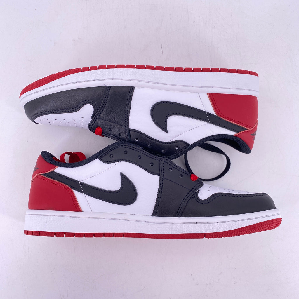 Air Jordan 1 Retro Low "Black Toe" 2023 New Size 8.5
