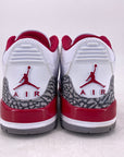 Air Jordan 3 Retro "Cardinal Red" 2022 Used Size 8