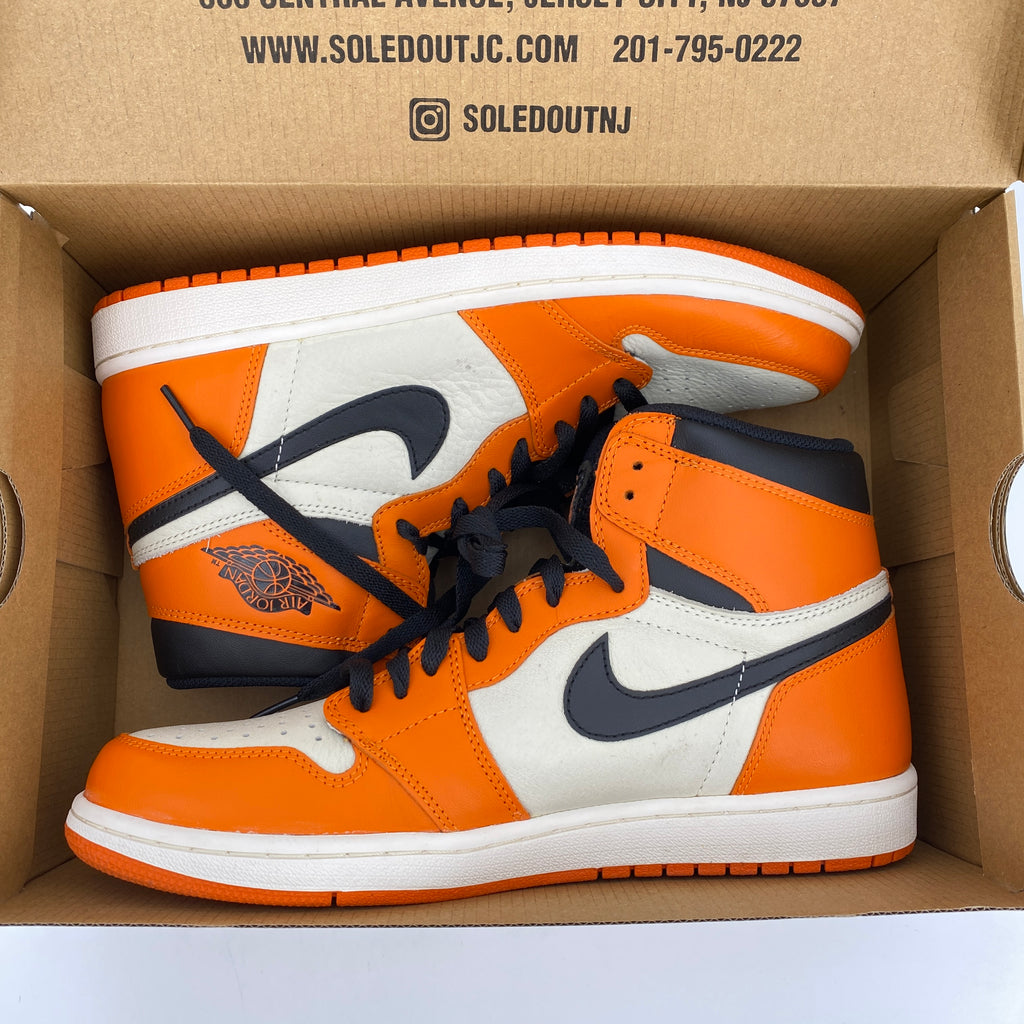 Air Jordan 1 Retro High "Reverse Shattered Backboard" 2016 Used Size 10.5