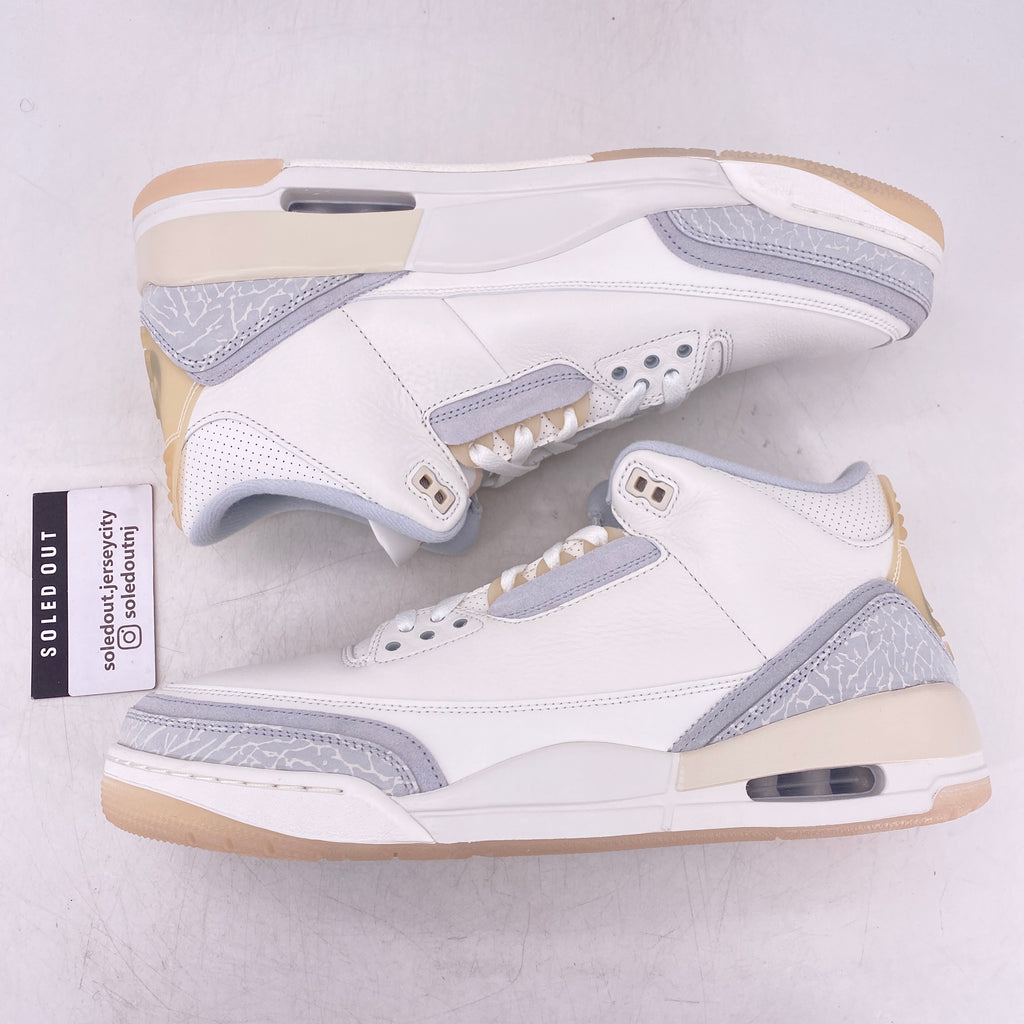 Air Jordan 3 Retro "Craft Ivory" 2024 New Size 13