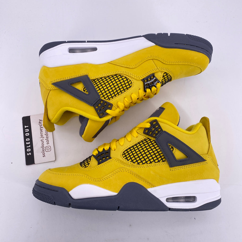 Air Jordan 4 Retro "Lightning" 2021 New Size 9