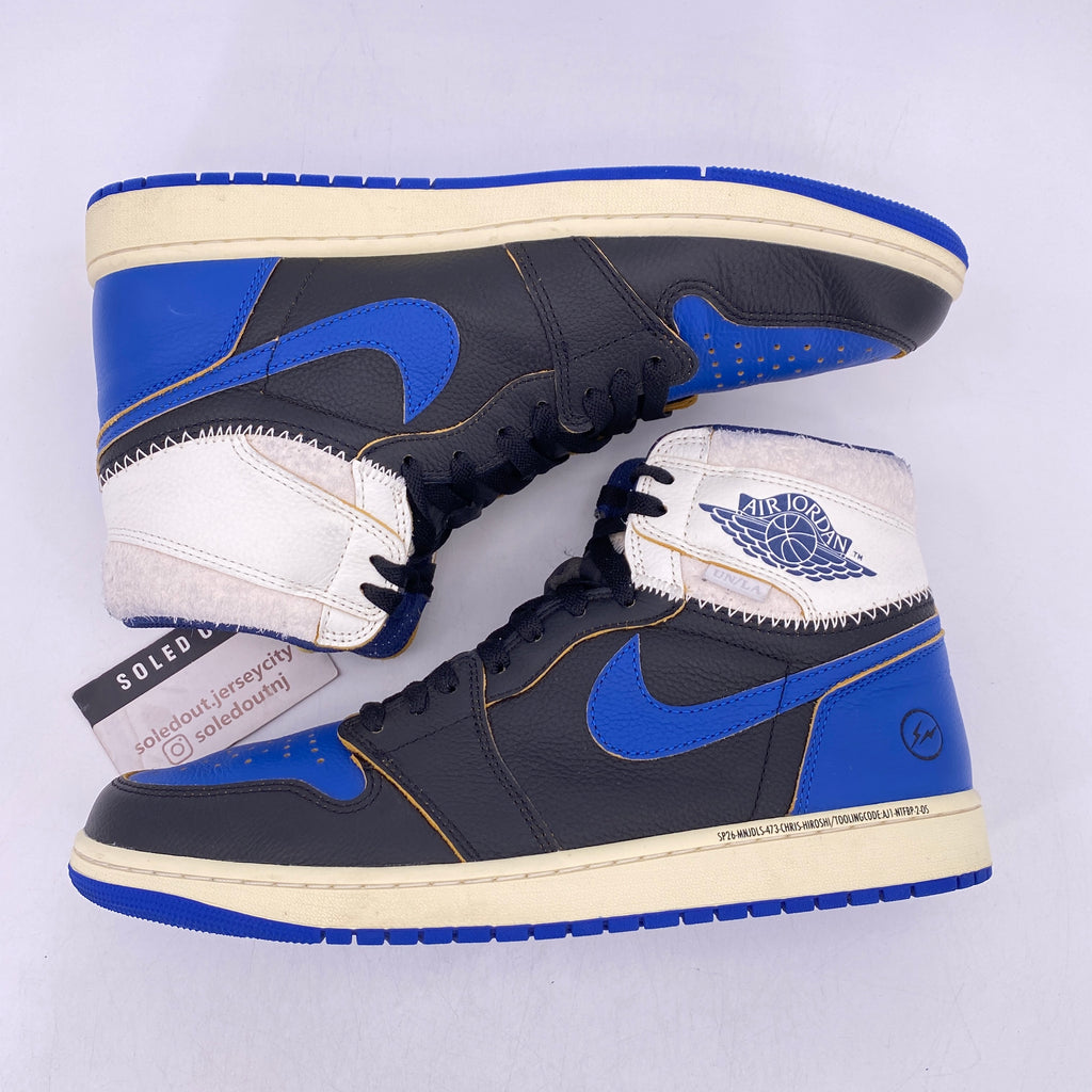 Air Jordan 1 Retro High OG "Union Fragment Sport Royal" 2026 Used Size 12