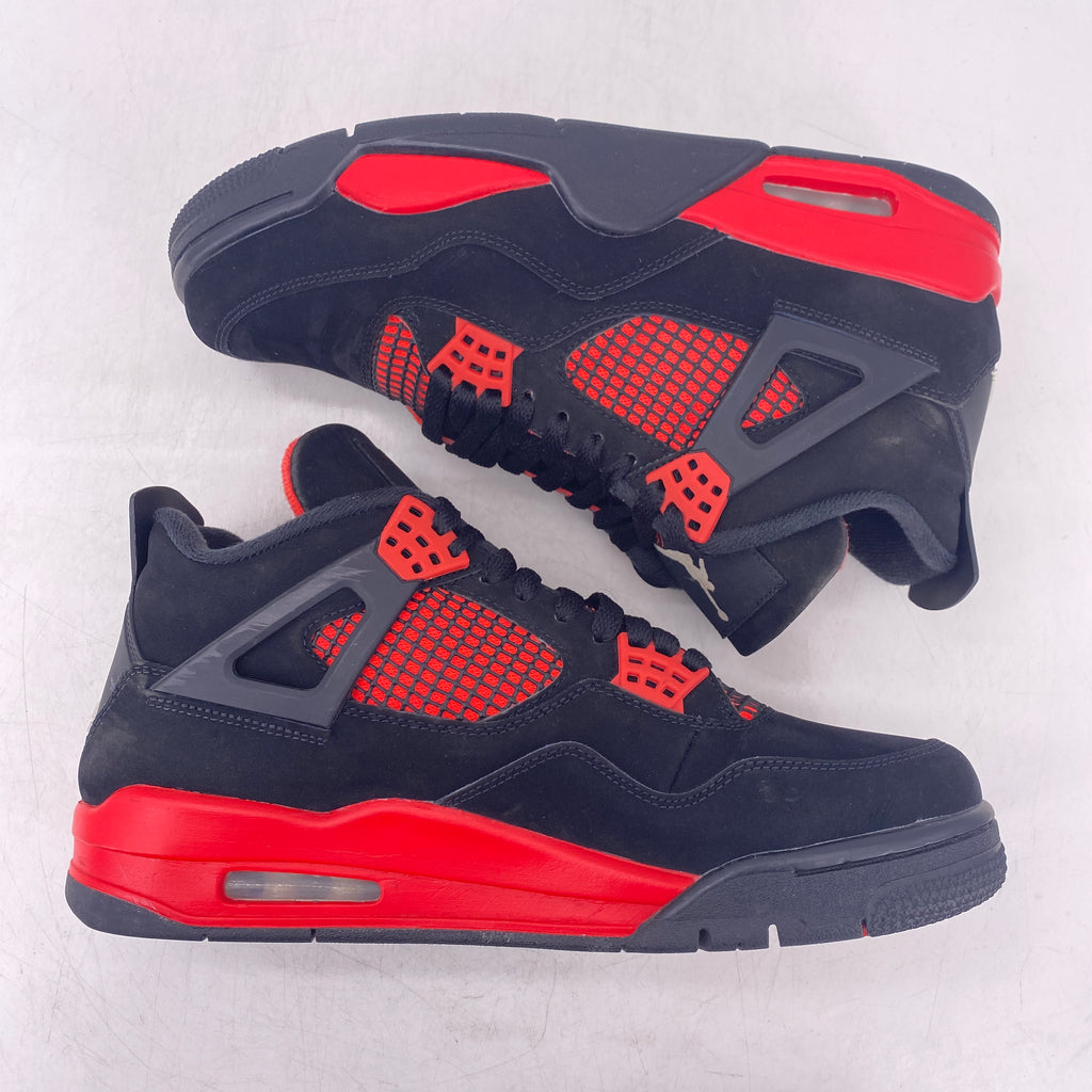 Air Jordan 4 Retro "Red Thunder" 2022 Used Size 9
