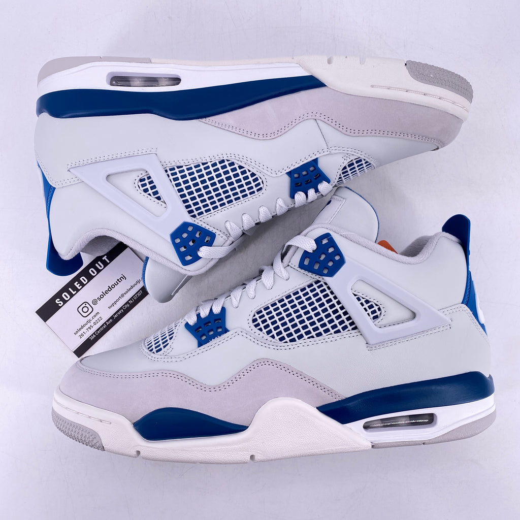Air Jordan 4 Retro "Military Blue" 2024 New Size 11.5