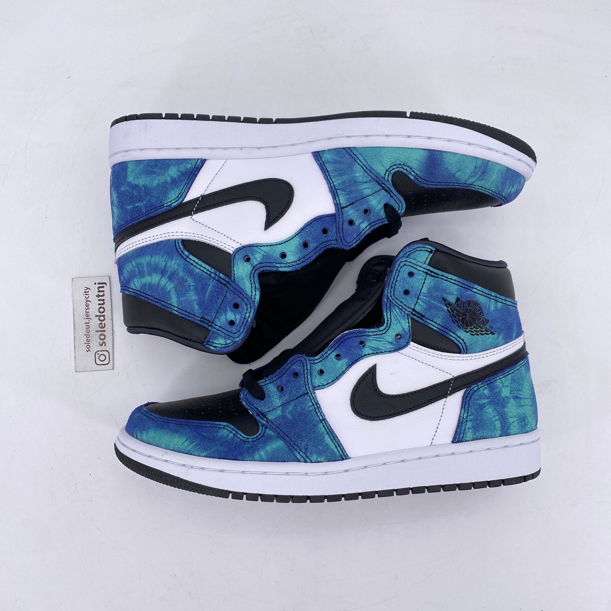 Air Jordan (W) 1 Retro High OG &quot;Tie Dye&quot; 2020 New Size 10W